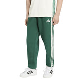 Pantalone Jogger Uomo Adidas Essentials 3 Stripes Verde Bianco | NonSoloSport