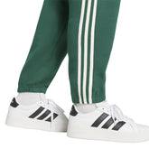 Pantalone Jogger Uomo Adidas Essentials 3 Stripes Verde Bianco | NonSoloSport