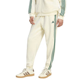 Pantalone Jogger Uomo Adidas Essentials 3 Stripes Bianco Verde | NonSoloSport