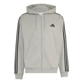 Felpa Uomo Adidas Essentials Grigio Nero | NonSoloSport