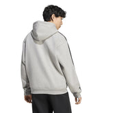 Felpa Uomo Adidas Essentials Grigio Nero | NonSoloSport