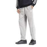 Pantalone Jogger Uomo Adidas Essentials 3 Stripes Grigio Bianco | NonSoloSport
