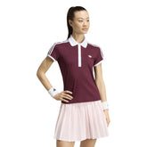 Polo Donna Adidas Tennis Classics Bordeaux | NonSoloSport