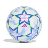 Pallone Calcio Adidas UEFA Champions League Training Bianco Azzurro | NonSoloSport