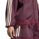 Felpa Donna Adidas Firebird Bordeaux | NonSoloSport