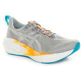 Scarpa da Running Uomo Asics Novablast 5 Grigio Bianco | NonSoloSport