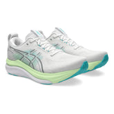 Scarpa da Running Uomo Asics Gel-Kayano 33 Bianco Azzurro | NonSoloSport