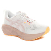 Scarpa da Running Donna Asics Novablast 5 Bianco Rosa | NonSoloSport