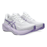 Scarpa da Running Donna Asics Novablast 6 Bianco Viola | NonSoloSport