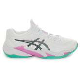 Scarpa da Tennis Uomo Asics Court FF 3 Clay Bianco Rosa Verde | NonSoloSport