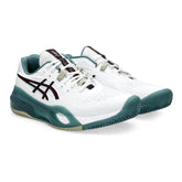 Scarpa da Tennis Uomo Asics Gel-Resolution X Clay Bianco Viola | NonSoloSport
