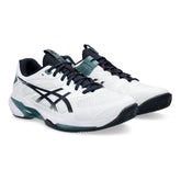Scarpa da Tennis Uomo Asics Solution Speed FF 4 Clay Bianco Blu | NonSoloSport