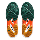 Scarpa da Padel Uomo Asics Sonicsmash FF Bianco Arancione | NonSoloSport