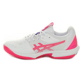 Scarpa da Tennis Donna Asics Solution Speed FF 3 Clay Bianco Fucsia | NonSoloSport