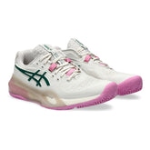 Scarpa da Padel Donna Asics Gel-Resolution X Beige Verde | NonSoloSport