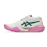 Scarpa da Padel Donna Asics Gel-Resolution X Beige Verde | NonSoloSport