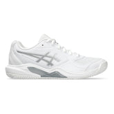 Scarpa da Tennis Donna Asics Gel-Dedicate 9 Clay Bianco Argento | NonSoloSport