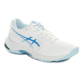 Scarpa da Volley Donna Asics Netburner Ballistic FF 3 Bianco Blu | NonSoloSport