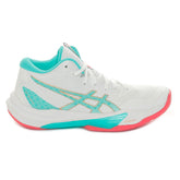 Scarpa da Pallavolo Donna Asics Sky Elite FF MT 3 Bianco Azzurro | NonSoloSport