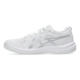 Scarpa da Volley Ragazzo Asics Upcourt 6 GS Bianco Argento | NonSoloSport