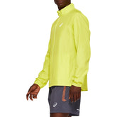 Asics Silver Jacket Uomo Lime Nero | NonSoloSport