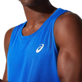 Asics T-Shirt Core Singlet Uomo Blu | NonSoloSport
