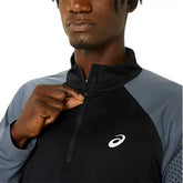 Asics T-Shirt Icon Ls 1/2 Uomo Nero | NonSoloSport