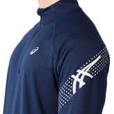 T-Shirt Manica Lunga Uomo Asics Icons Blu | NonSoloSport