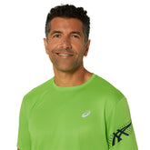 Asics T-Shirt Icon SS Uomo Verde Lime | NonSoloSport