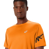 T-Shirt Uomo Asics Icon Arancione | NonSoloSport