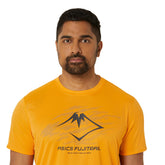 Asics T-Shirt Fujitrail Logo SS Uomo Giallo | NonSoloSport