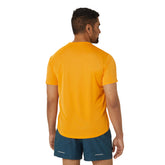 Asics T-Shirt Fujitrail Logo SS Uomo Giallo | NonSoloSport