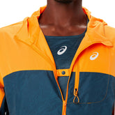 Asics Giacca Fujitrail Packable Uomo Giallo Blu | NonSoloSport