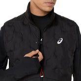 Gilet Uomo Asics Road Winter Nero | NonSoloSport