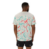 T-Shirt Uomo Asics Road All Over Print Multicolor | NonSoloSport