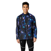Giacca Uomo Asics Road Lite Show Packable Blu | NonSoloSport