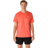 T-Shirt Uomo Asics Core SS Rosso Corallo | NonSoloSport