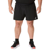 Shorts Uomo Asics Road 5 In Nero | NonSoloSport