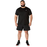 Shorts Uomo Asics Road 5 In Nero | NonSoloSport