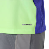Canotta Uomo Asics Road Fade Singlet Blu Verde | NonSoloSport