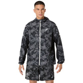 Giacca Uomo Asics Fujitrail Nero Grigio | NonSoloSport