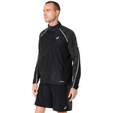 Giacca Uomo Asics Road Lite-Show Nero | NonSoloSport