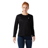 Asics T-Shirt Core Ls Donna Nero | NonSoloSport