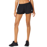 Asics Shorts Core Split Donna Nero | NonSoloSport