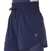 Asics Shorts Nagino 4In Run Donna Blu | NonSoloSport