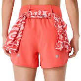 Shorts Donna Asics Road 3.5 In Rosso Corallo | NonSoloSport