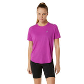 T-Shirt Donna Asics Road Rosa | NonSoloSport
