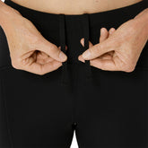 Asics Shorts Road High Waist Capri Donna Nero | NonSoloSport