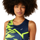 Canotta Donna Asics Light Graphic Blu | NonSoloSport