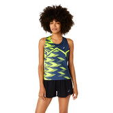 Canotta Donna Asics Light Graphic Blu | NonSoloSport